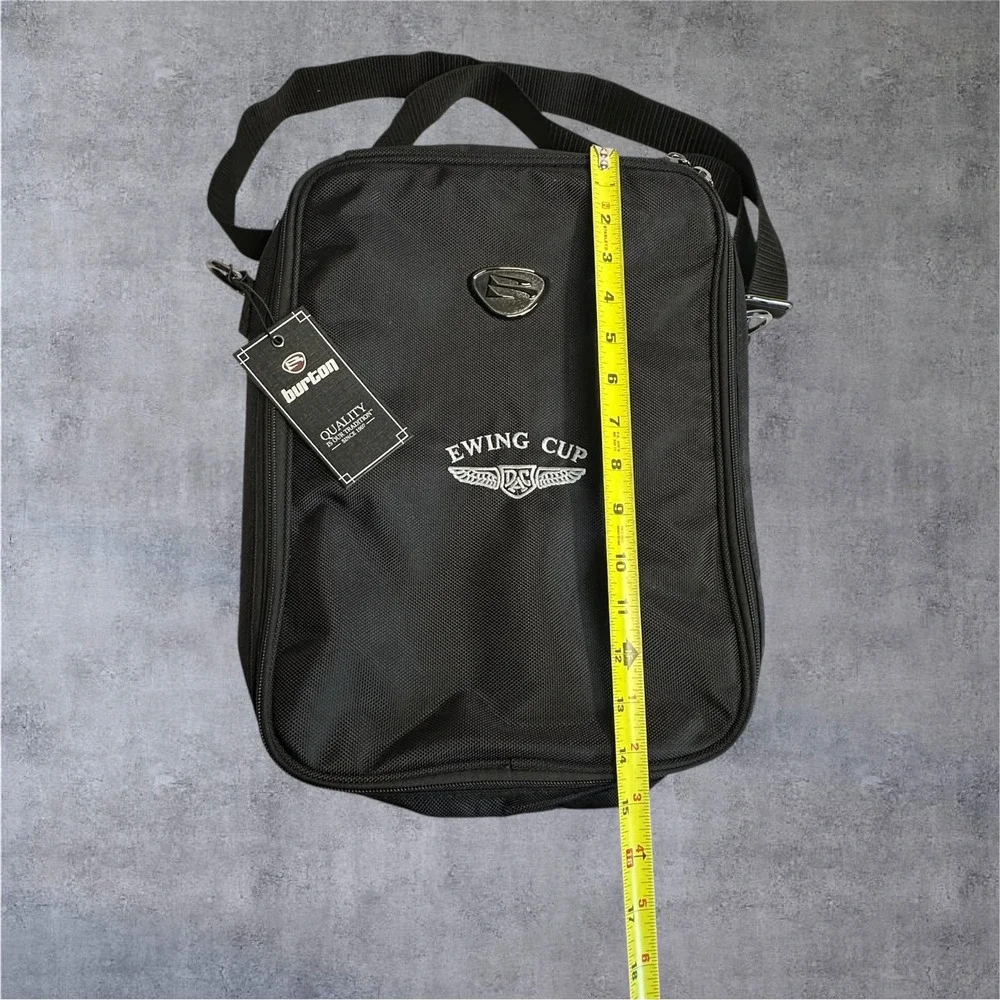 Burton Golf Shoe Bag‎ Mens Black NEW Odyssey Travel Collection Ewing Cup Logo